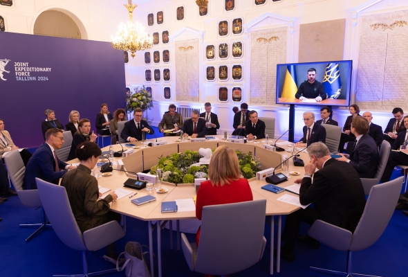 The Joint Expeditionary Force Summit in Tallinn, Estonia Concludes with Strong Commitments to Ukraine and Regional Security