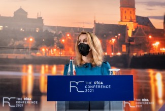 Kaja Kallas esineb avakõnega Riia Konverentsil 15. oktoobril 2021