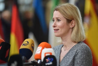 Peaminister Kallas Brüsselis