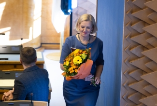 Rahandusminister Annely Akkermanni ametivanne, 19.10.2022